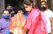 Shilpa Shetty brings Ganpati bappa home for daughter Samishas first Ganesh Chaturthi. See pics